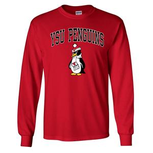 Mens Tailgate Youngstown State Football YSU Long Sleeve Tee