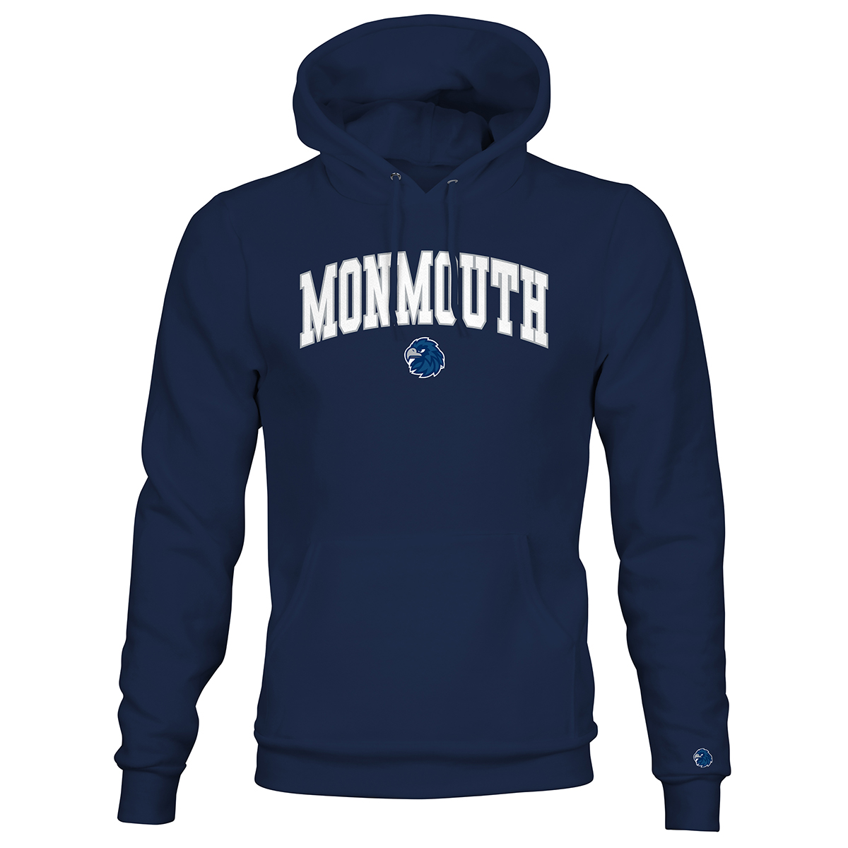 Mens Tsi Monmouth Mascot One Cuff Hoodie