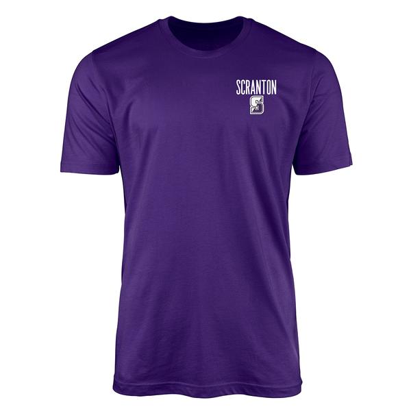 Mens Scranton Short Sleeve Tee - Purple