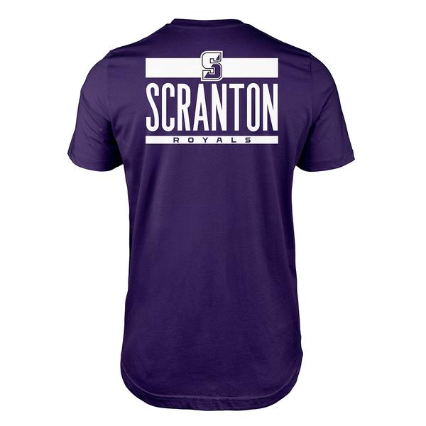 Mens Scranton Short Sleeve Tee - Purple alternate view