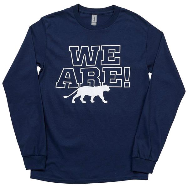 Mens Tailgate Football WE ARE! Long Sleeve Tee