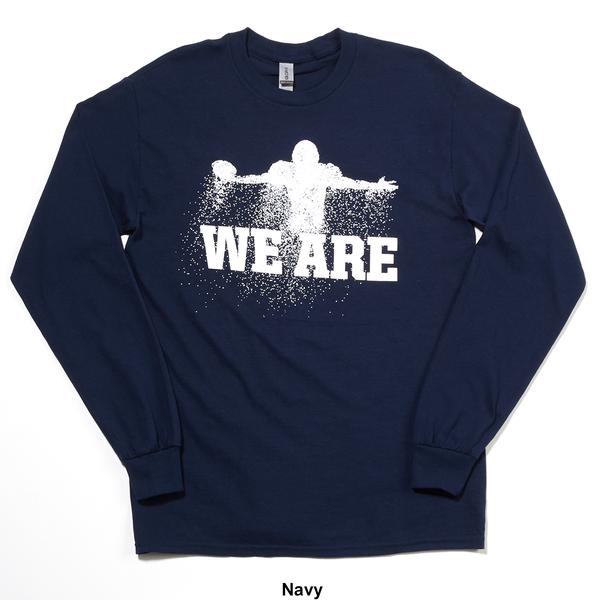 Mens Tailgate We Are Disolve Long Sleeve Tee alternate view