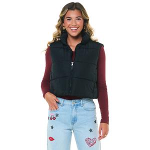Juniors No Comment Boxy Puffer Vest alternate view