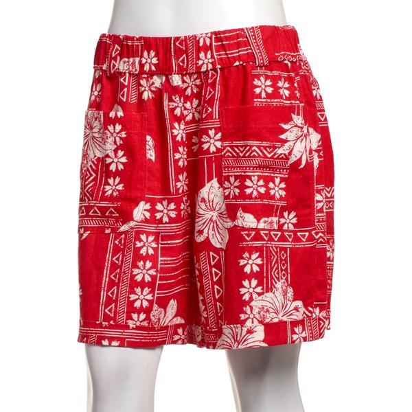 Petite Architect(R) Floral Tropical Linen Shorts
