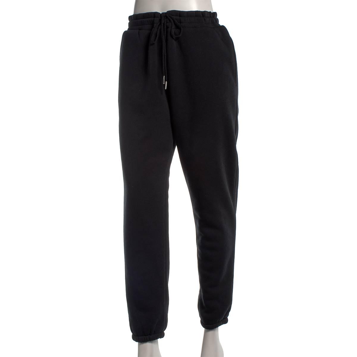 Juniors No Comment Feline Cozy Core Sherpa Sweatpants