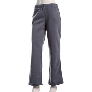 Juniors No Comment Solid Fleece Wide Leg Sweatpants alternate view