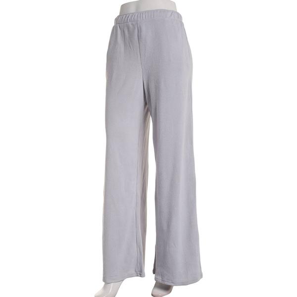 Juniors No Comment Brushed Waffle Wide Leg Drawstring Sweatpants