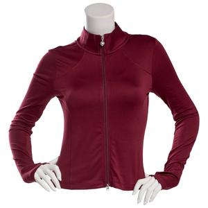 Juniors No Comment 2 Way Zip Thumb Hole Fleece Jacket alternate view