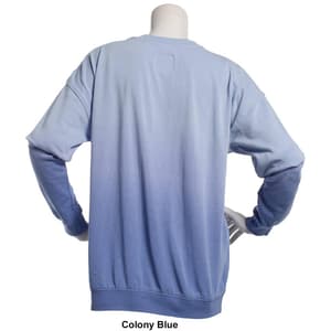 Juniors No Comment Ombre Sweatshirt