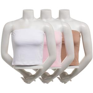 Juniors No Comment 3pk. Contour Yum Tube Tops