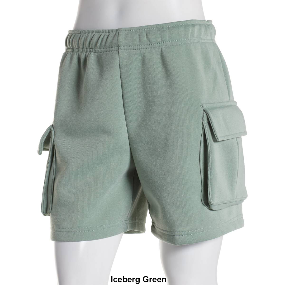 Juniors No Comment Busy Gal Cargo Soft Shorts