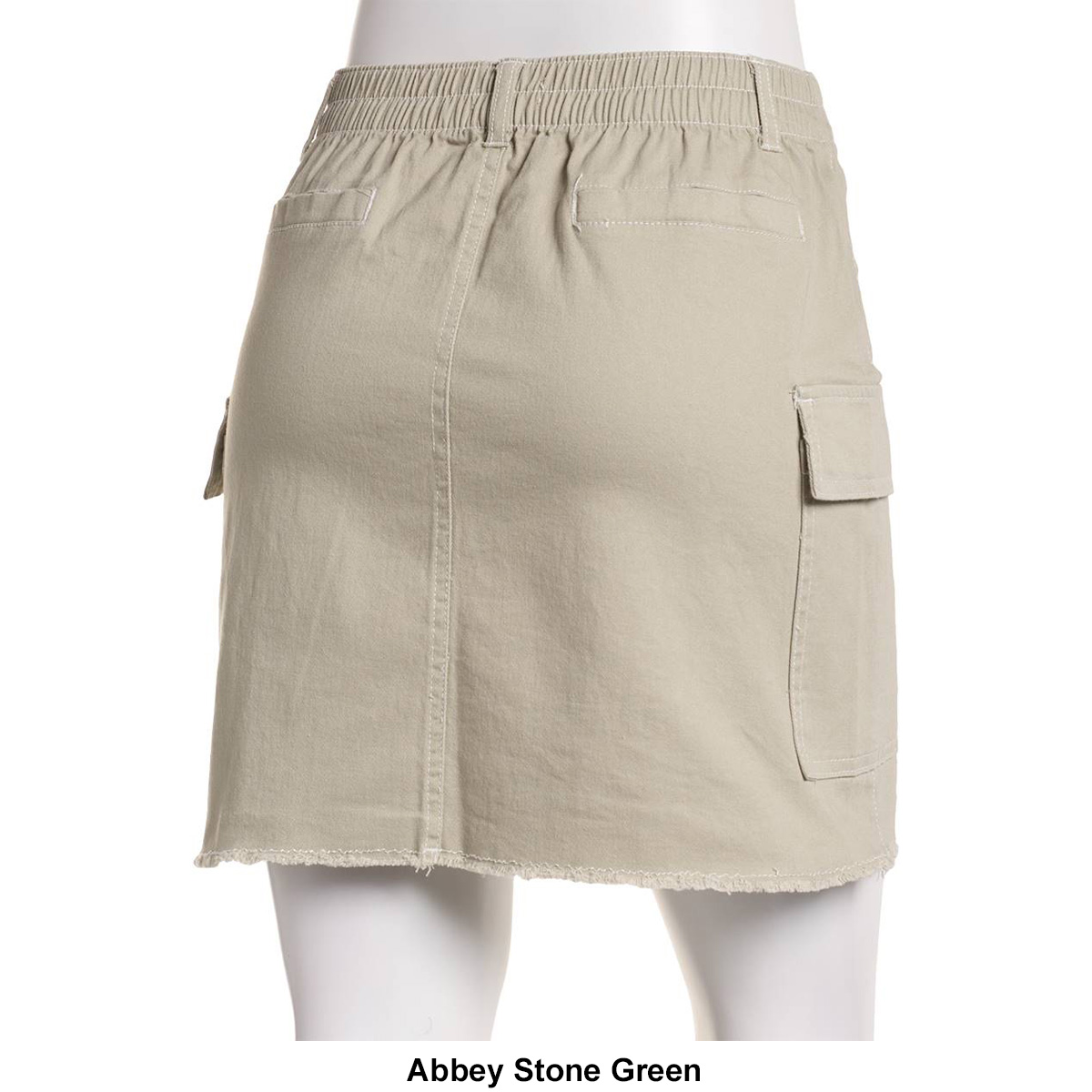 Juniors No Comment Kassidy Cargo Skirt