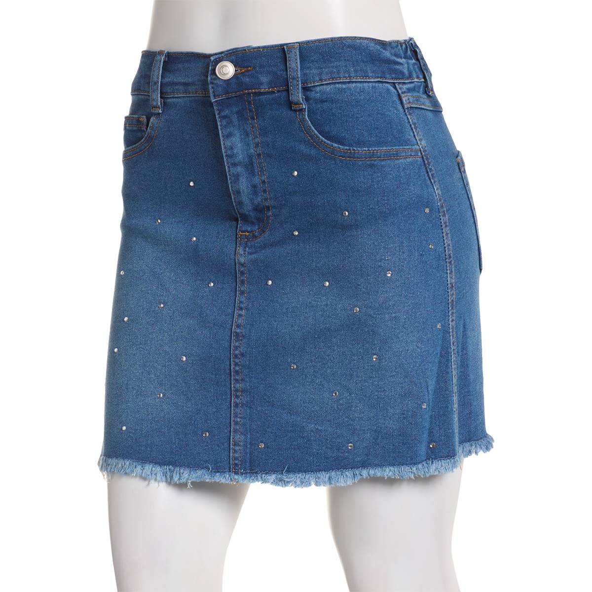 Juniors No Comment Rhodes Denim Skirt