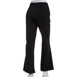 Juniors No Comment Fleece Flare Leg Drawstring Sweatpants