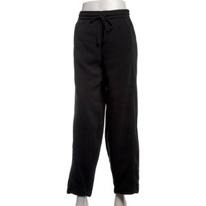 Juniors No Comment Drawstring Barrel Fleece Sweatpants alternate view