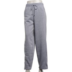 Juniors No Comment Marled Fleece Drawstring Barrel Sweatpants