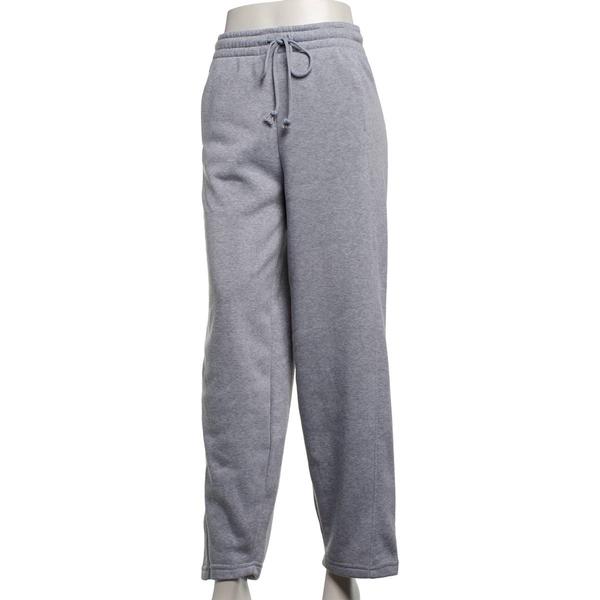 Juniors No Comment Marled Fleece Drawstring Barrel Sweatpants