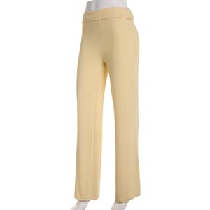 Juniors No Comment Fold Over Flare Lounge Pants