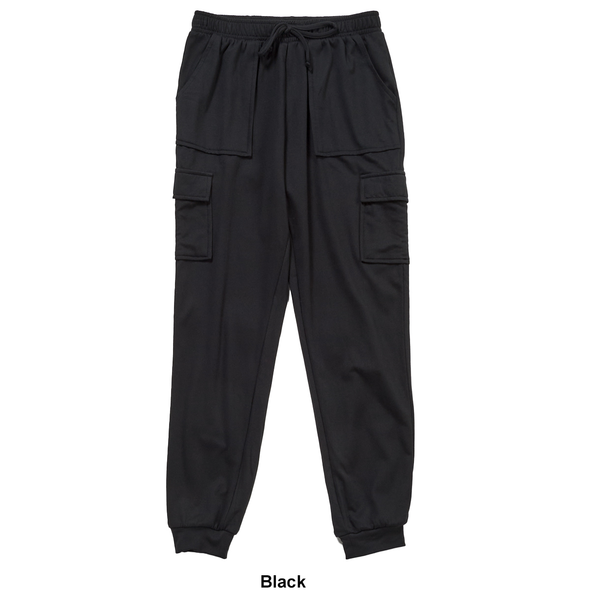 Girls (7-16) No Comment Fleece Backed Joggers W/ Cargo Pockets