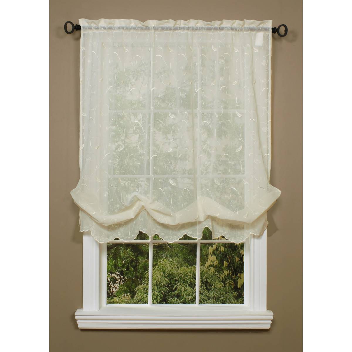 Habitat Hathaway Rod Pocket Balloon Curtain