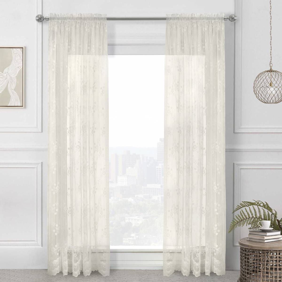 Habitat Mona Lisa Rod Pocket Curtain Panel