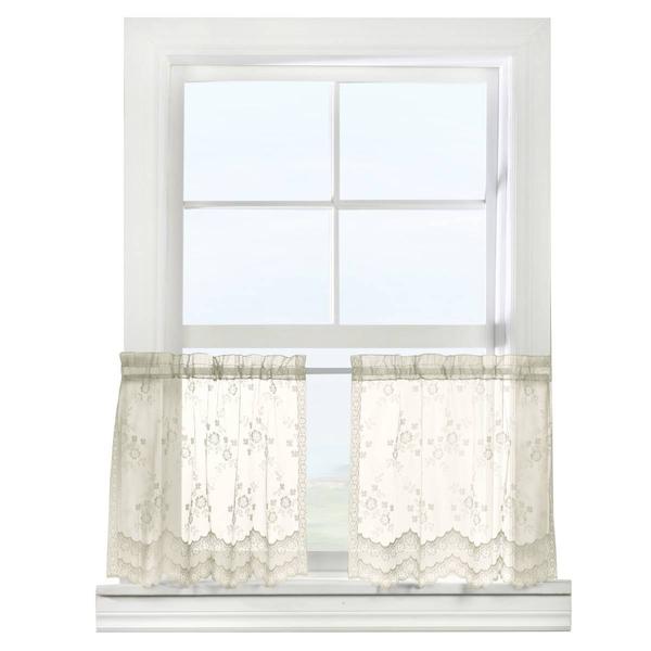 Habitat Mona Lisa Rod Pocket Kitchen Curtains