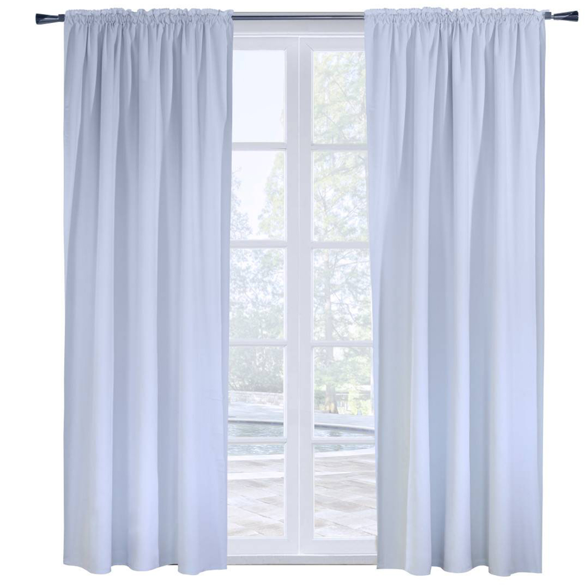 Thermaplus(tm) Rod Pocket Curtain Liner