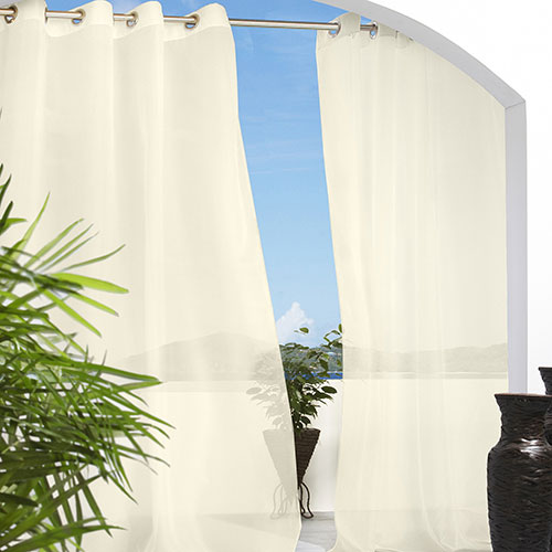 Cote D’Azure Curtain Panel - Ivory
