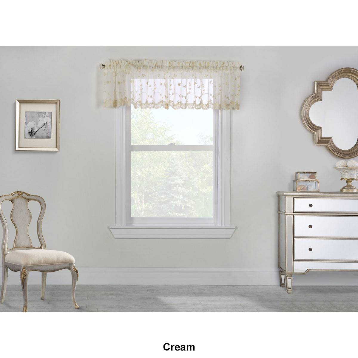 Habitat Grandeur Pole Top Window Valance - 52x17