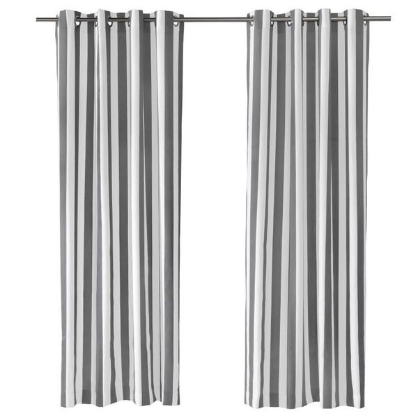 Commonwealth(tm) Coastal Stripe Grommet Curtain Panel