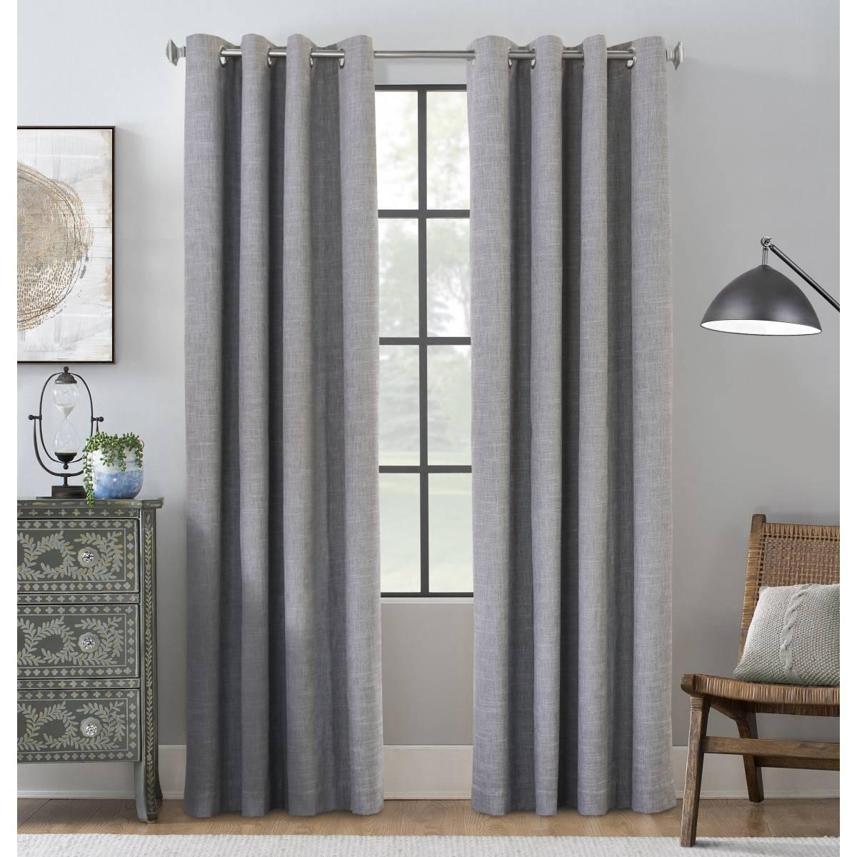 Thermaplus(tm) Maya Grommet Curtain Panel