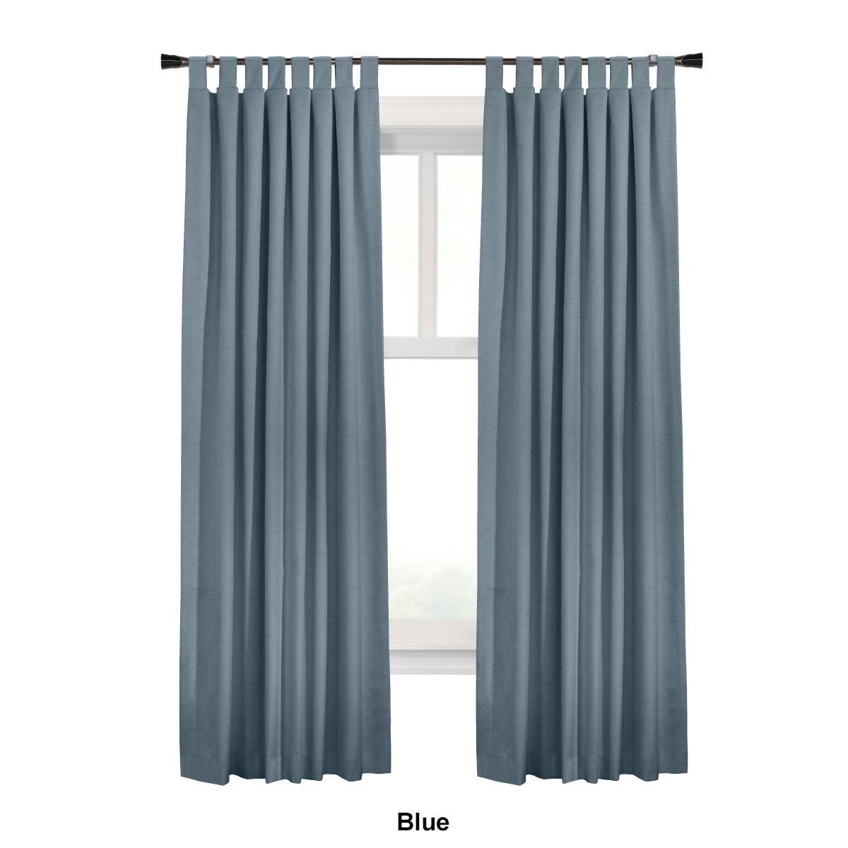 Thermaplus(tm) Ventura Tab Top Curtain Panel Pair - 78 Width