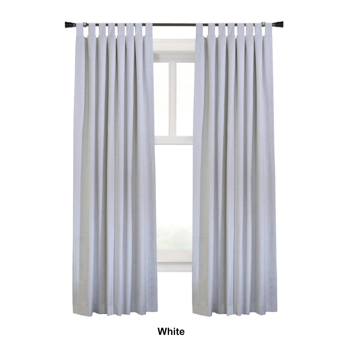 Thermaplus(tm) Ventura Tab Top Curtain Panel Pair - 78 Width