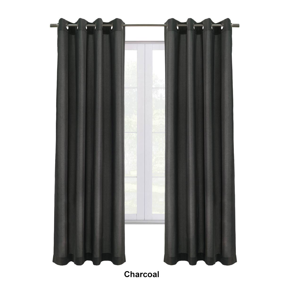 Thermaplus(tm) Edison Grommet Curtain Panel