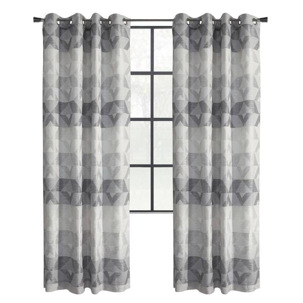 Habitat Tristar Grommet Curtain Panel alternate view