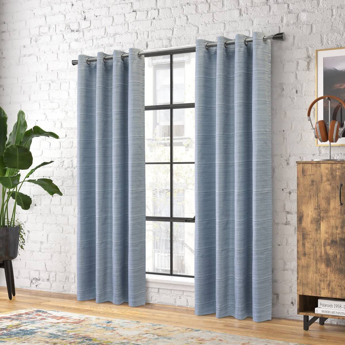 Thermaplus(tm) Solstice Grommet Curtain Panel