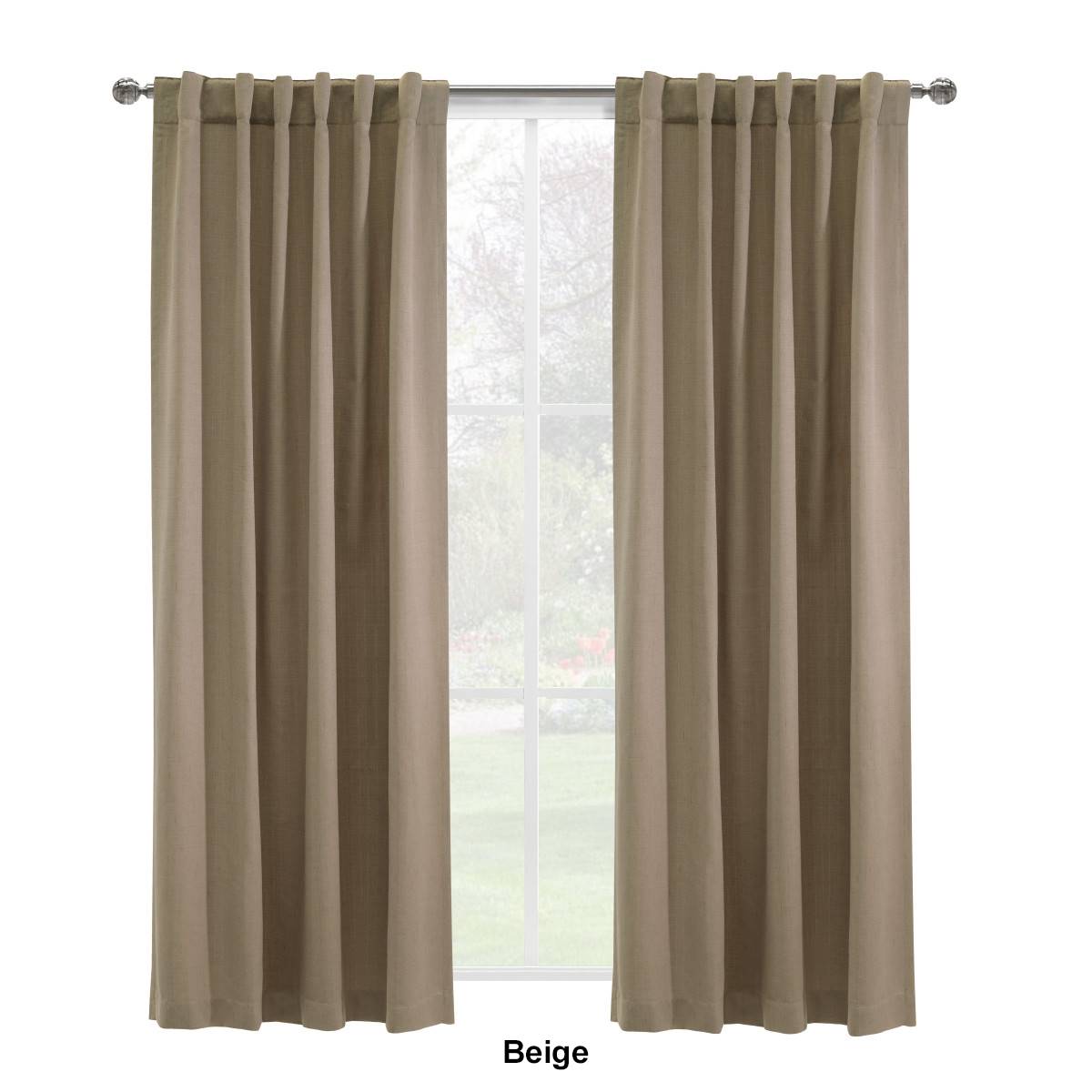 Habitat Mulberry Back Tab Curtain Panel