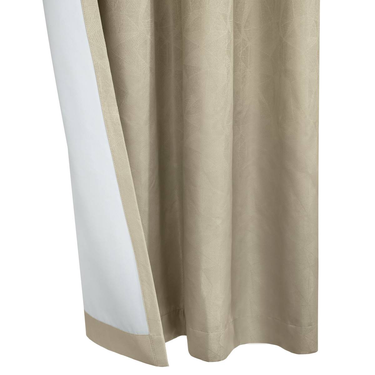 Thermaplus(tm) Ethan Jacquard Grommet Curtain Panel