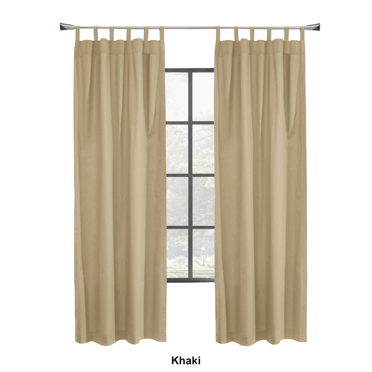 Thermalogic(tm) Weathermate Topsions Curtain Panel Pair