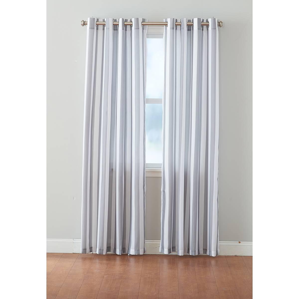 Seascapes Stripe Indoor/Outdoor Grommet Pair