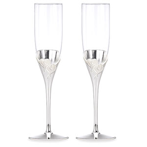 Lenox(R) True Love Flute Pair