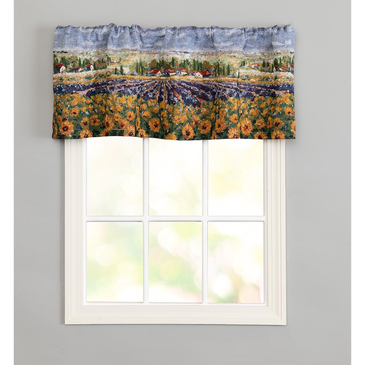 Tuscan Landscape Tapestry Valance - 54x15