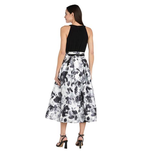 Womens R&M Richards Sleeveless Floral Fit & Flare Dress alternate view