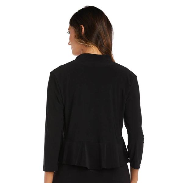 Womens R&M Richards Ity Ruffle Edge Shrug alternate view