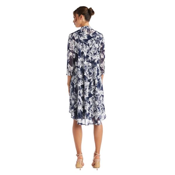 Womens R&M Richards Two-Piece Swing Jacket Dress alternate view