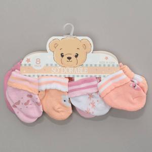 Baby Girl (NB-12M) so'dorable 8pk. Baby Love Terry Socks