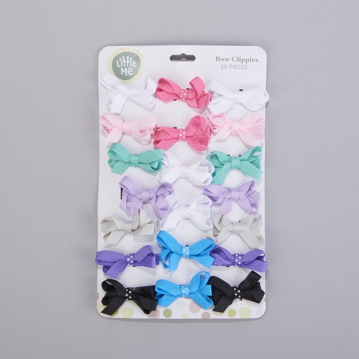 Baby Girl Little Me 20pc. Bow Clippies