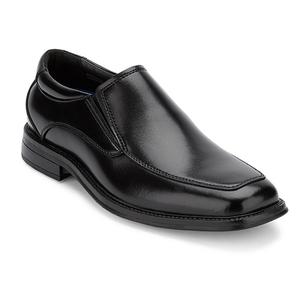black slip on dress shoes mens Navy Mens | Amali and deterioration to keep this shoe in service. Men's Slip On Black Loafer