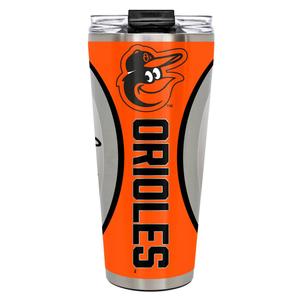 MLB Orioles Big Slim Game Ball 32oz. Travel Cup