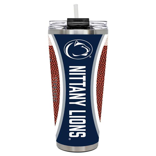 Penn State Game Ball Big Slim 32oz. Travel Cup